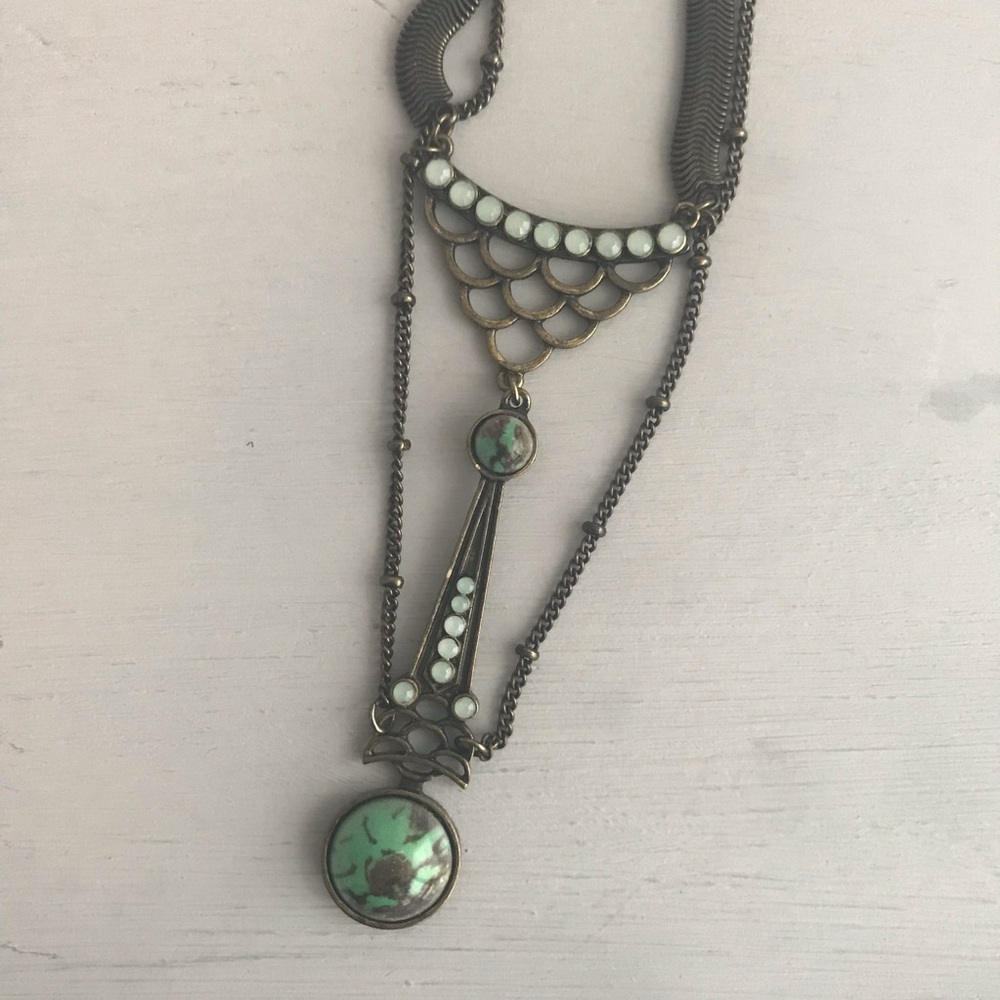 Free People Long Pendant Necklace